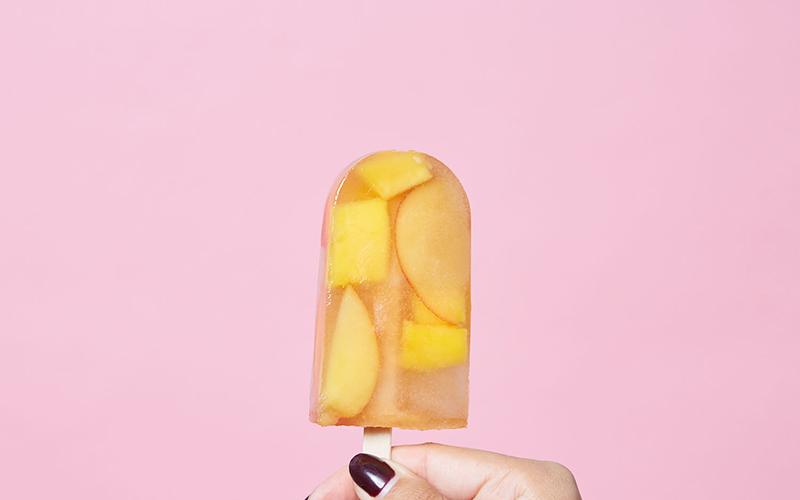 Peach Mango Popsicle