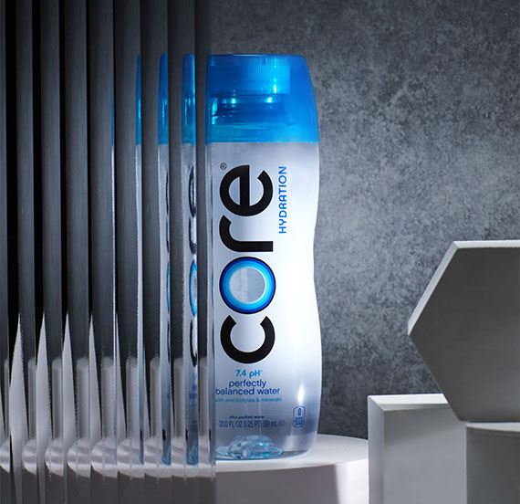 Pretty CORE Hydration water bottle