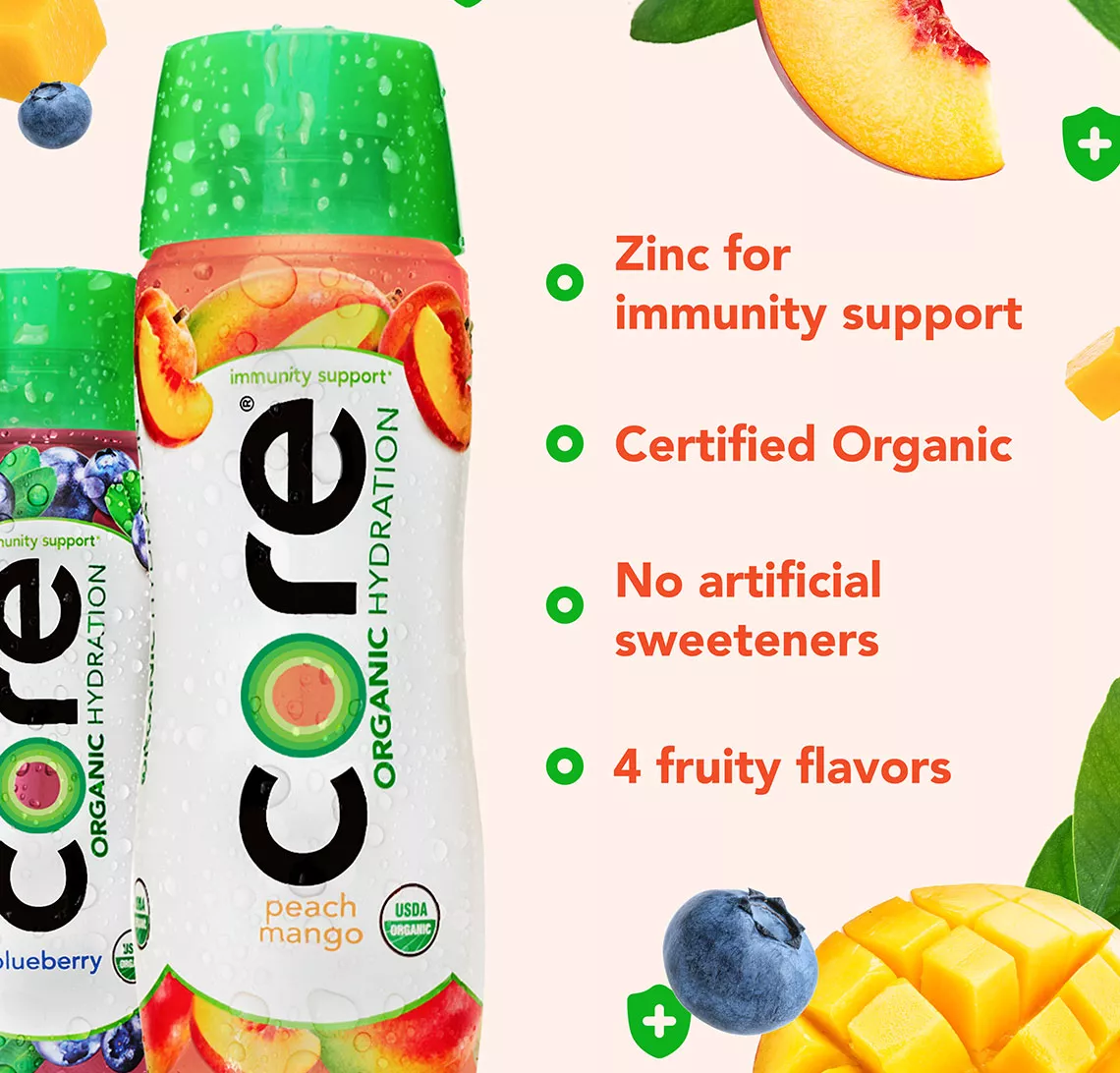 CORE Organics Hydration attributes