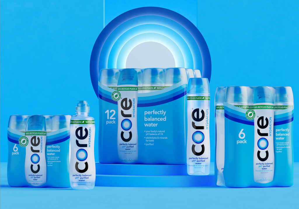Core Hydration · Perfecly Balanced™ Water